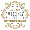 Virginia Living Magazine Top Wedding Vendor badge